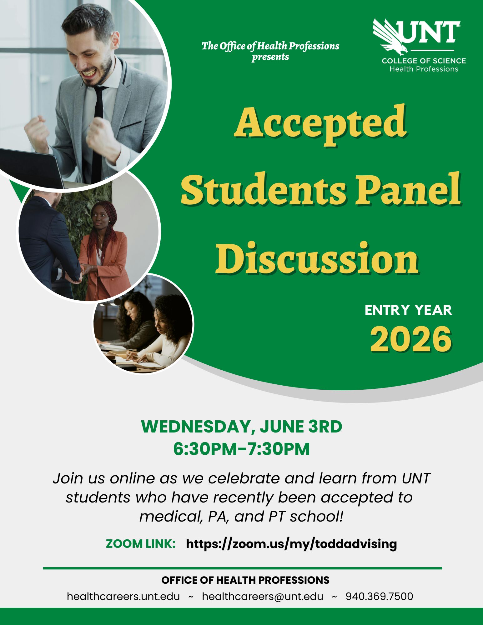 flyer for panel discussion on June 3rd 2026